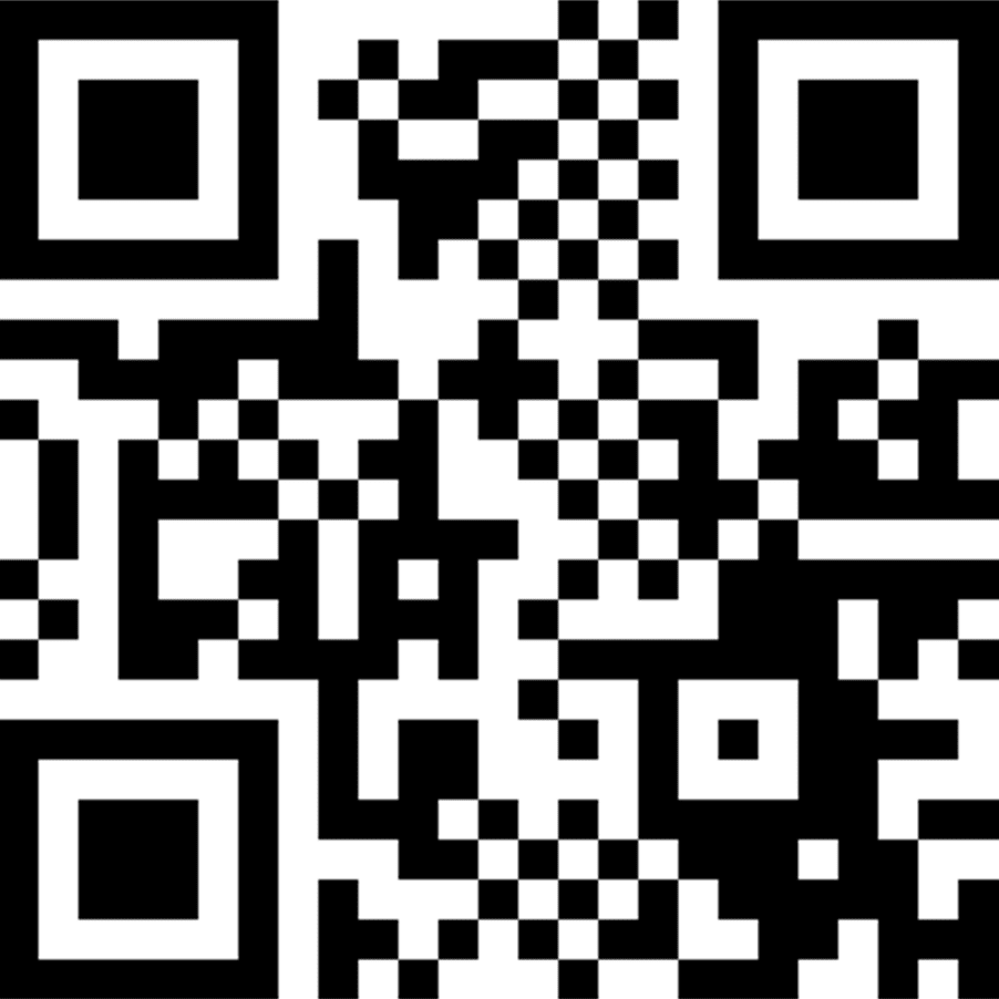 QR kód nadačního fondu Šatník Nory Fridrichové