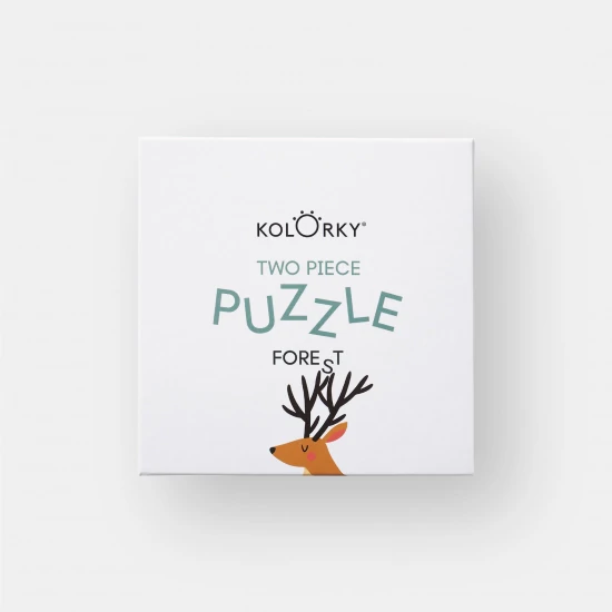 HRAČKY - KOLORKY Puzzle Les