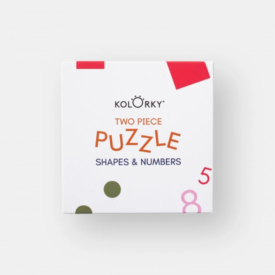 Nove produkty - KOLORKY Puzzle Shapes & Numbers